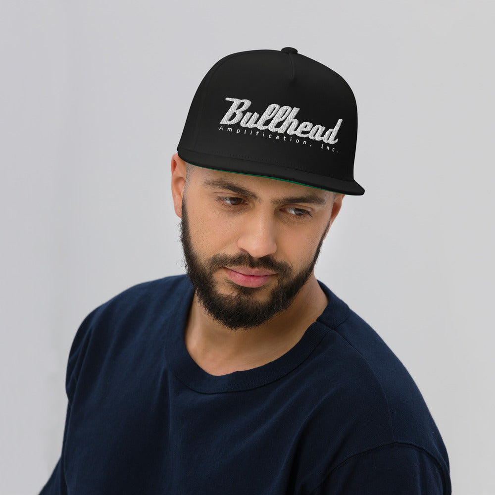 Bullhead Amplification Logo Snapback Hat